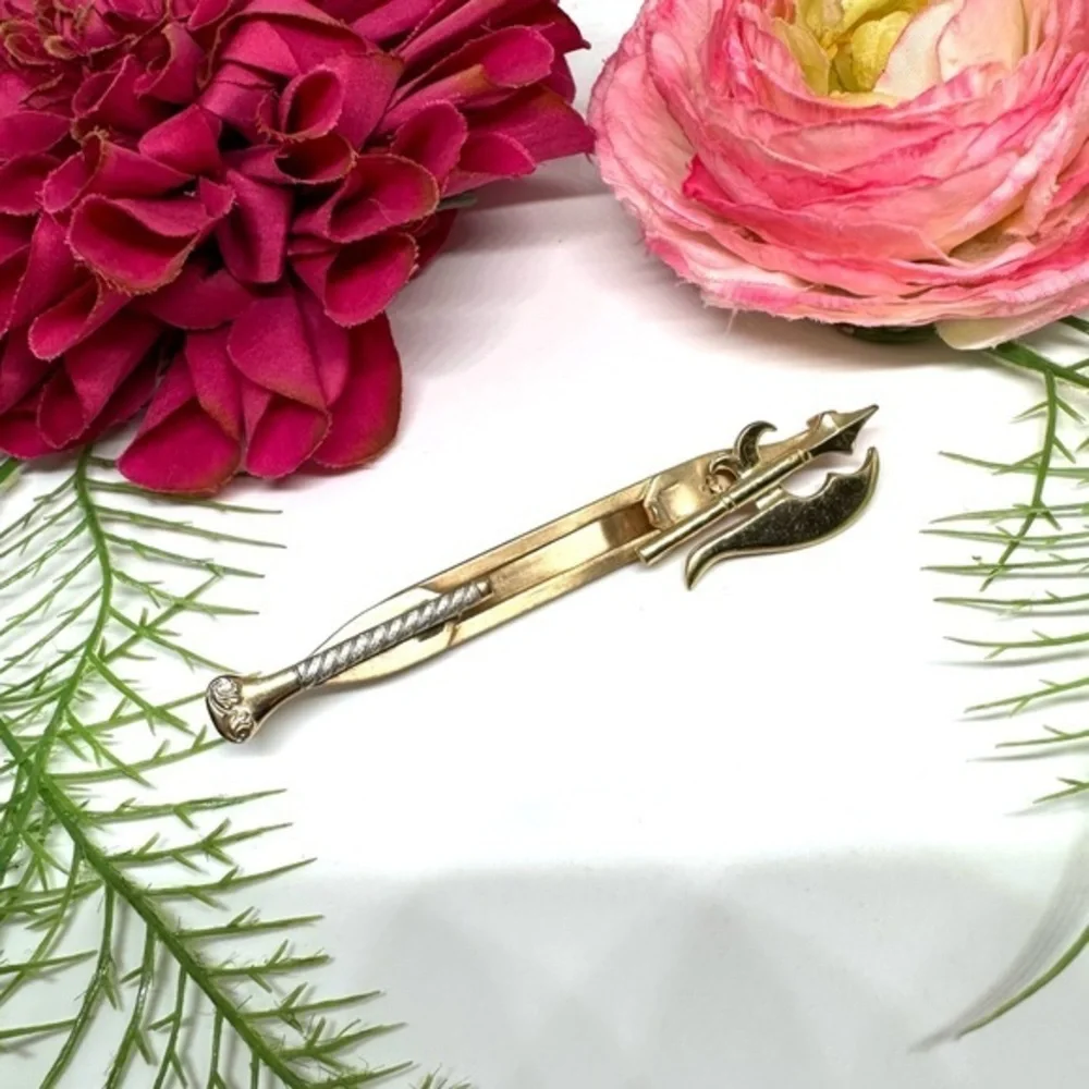 VINTAGE⚜️Medieval Style Tie Bar by Anson